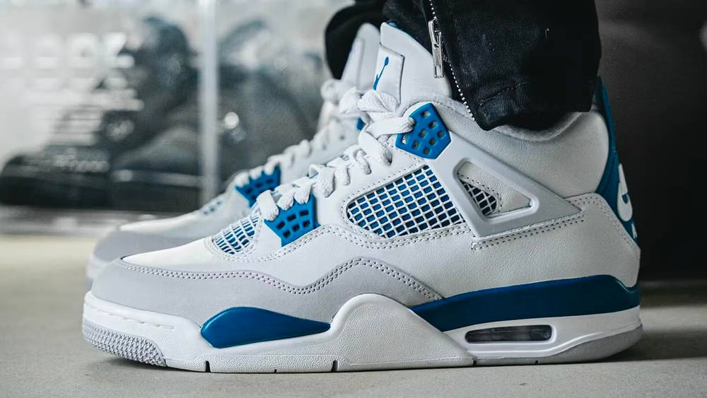 Image via Knowing_kicks New Name, Same Model: The Air Jordan 4 "Industrial Blue" is Returning