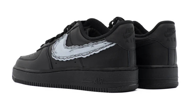 KAWS x Sky High Farm x Nike Cloud Force 1 Black Back