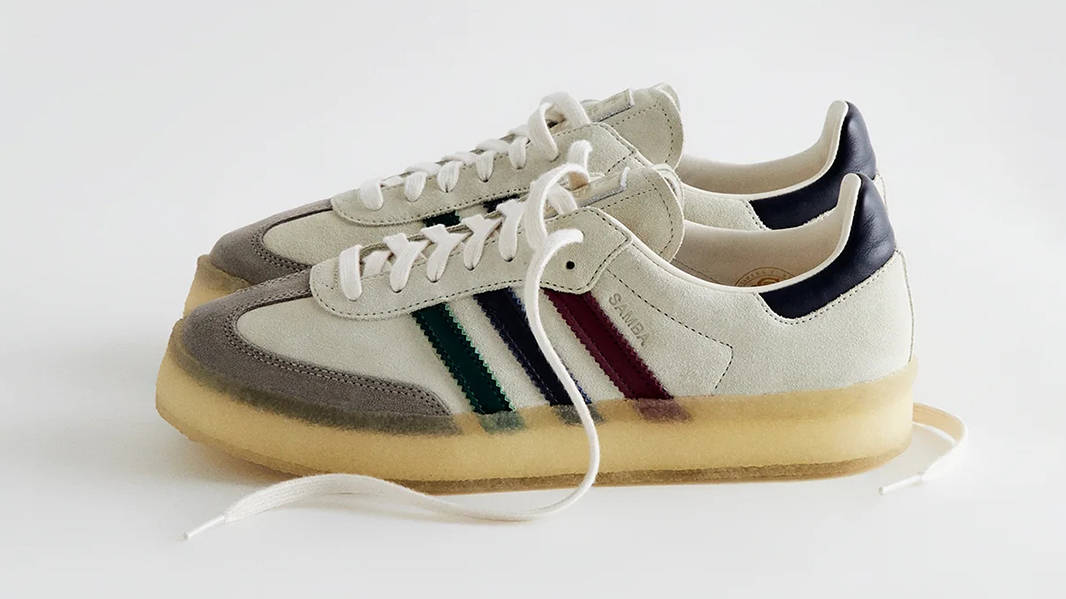 KITH x Clarks x adidas Samba Collegiate Green Side