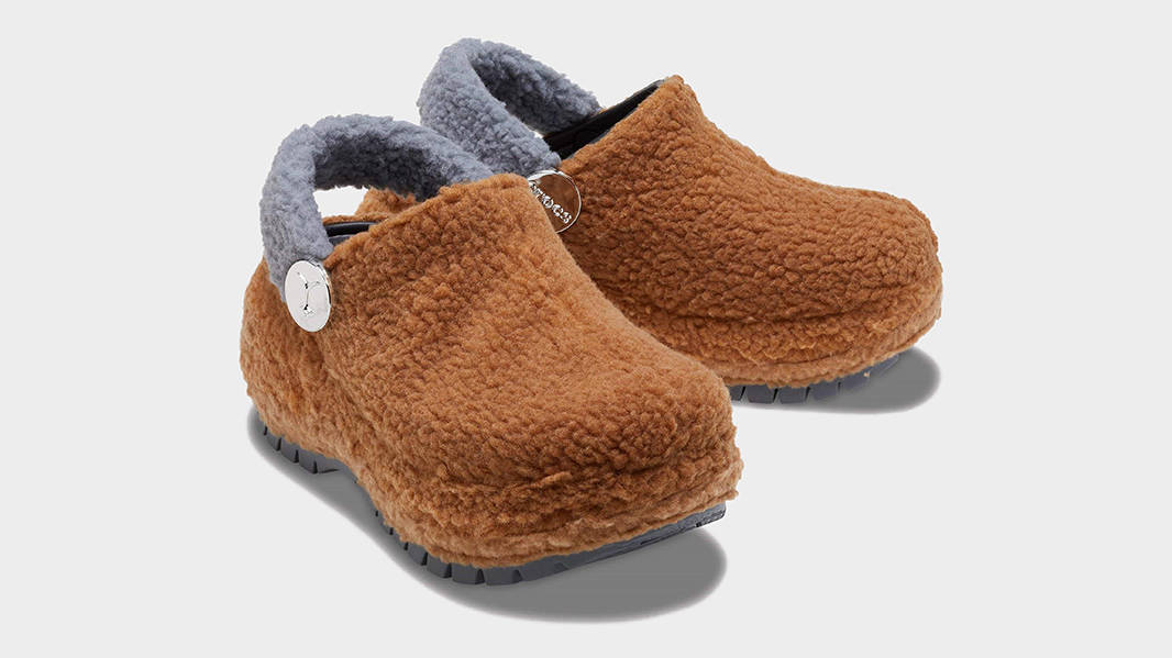Lil Nas x Crocs Mega Crush Clog Sherpa Brown 209508-088 Front