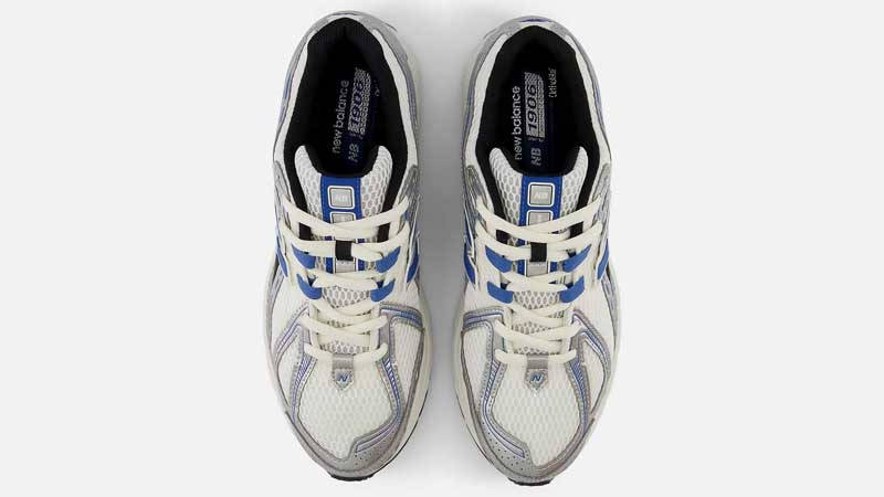 New Balance 1906R Silver Metallic Blue Middle