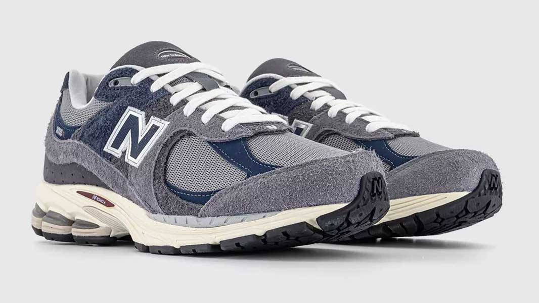 New Balance 2002R Grey Black Offwhite Front