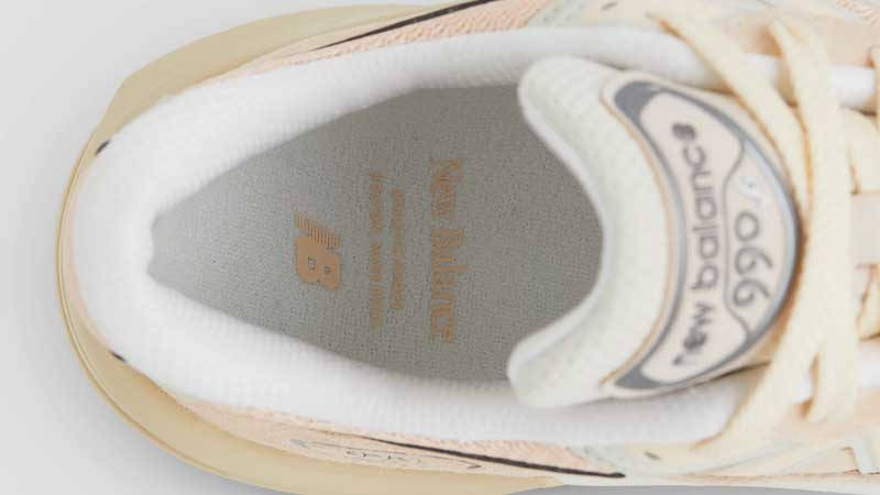New Balance 990v6 Made in USA Vintage Rose Sea Salt In Sole