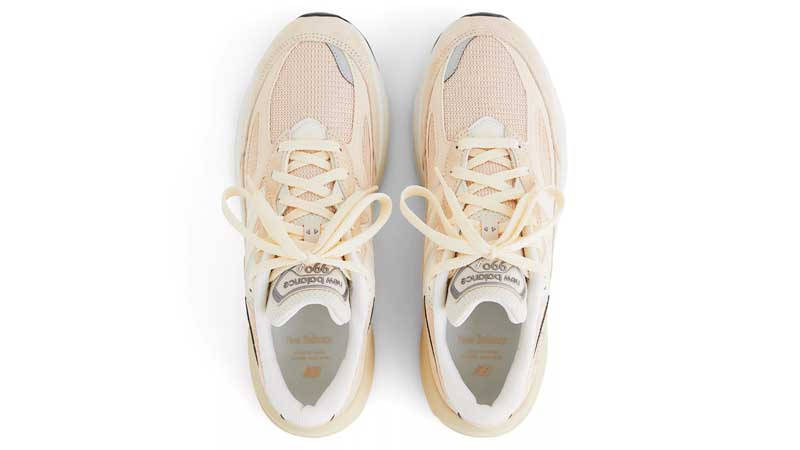 New Balance 990v6 Made in USA Vintage Rose Sea Salt Middle