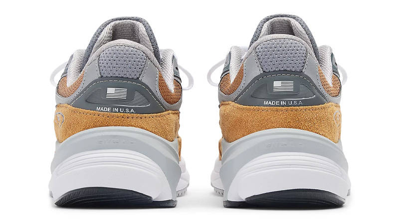 New Balance 990v6 Made in USA Workwear Grey Back