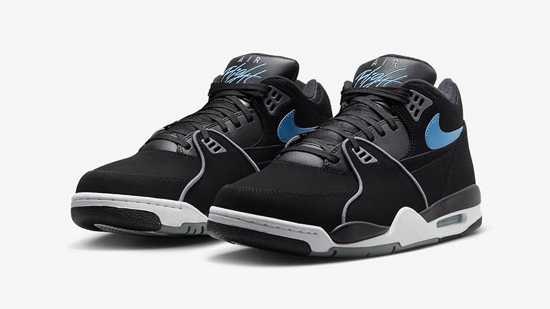 Nike Air Flight 89 Black Aqua front