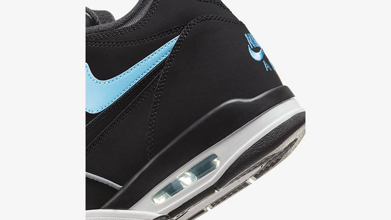 Nike Air Flight 89 Black Aqua heel