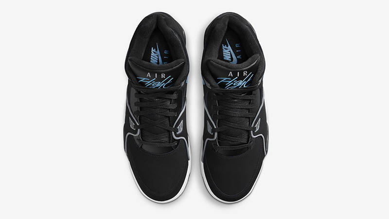 Nike Air Flight 89 Black Aqua middle