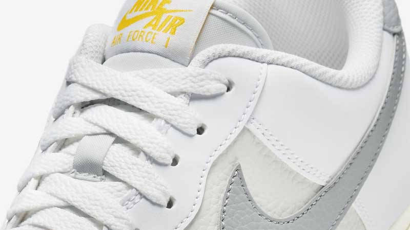 Nike Air Force 1 Low Next Nature White Photon Dust Closeup