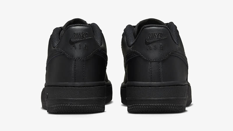 Nike Air Force 1 Low PS-GS Triple Black FV5951-001 Back