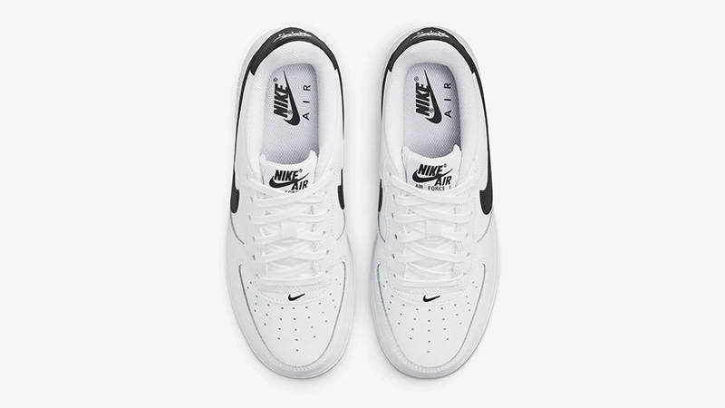 Nike Air Force 1 Low PS-GS White Black FV5948-101 Top