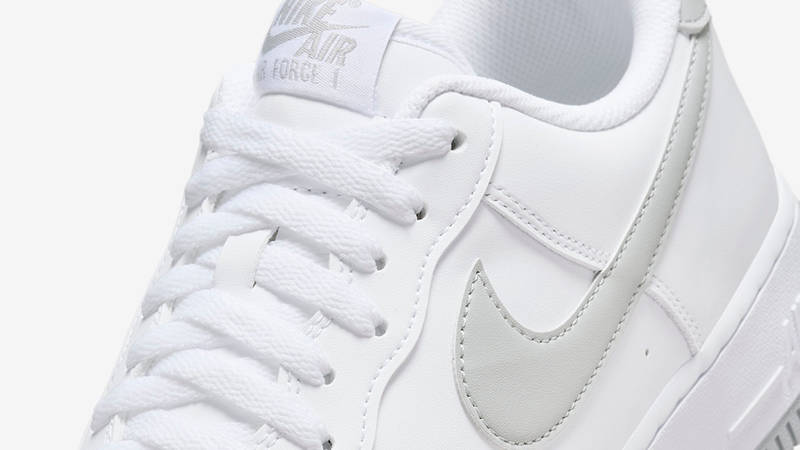 Nike Air Force 1 Low White Light Smoke Grey FJ4146-100 Detail