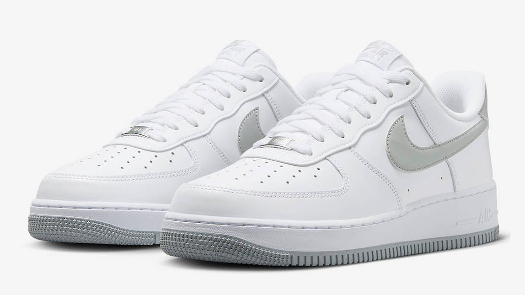 Nike Air Force 1 Low White Light Smoke Grey FJ4146-100 Side