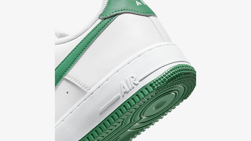 Nike Air Force 1 Low White Malachite heel