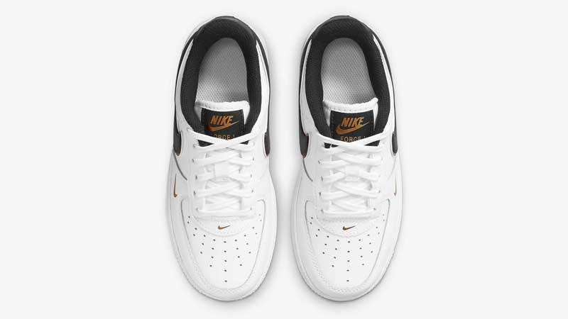 Nike Air Force 1 LV8 PS Metallic Swoosh White Middle