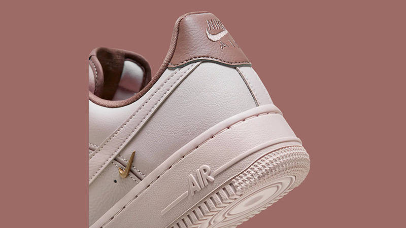 Nike Air Force 1 LX Pink Russet heel