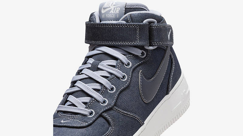 Nike Air Force 1 Mid Denim lace box