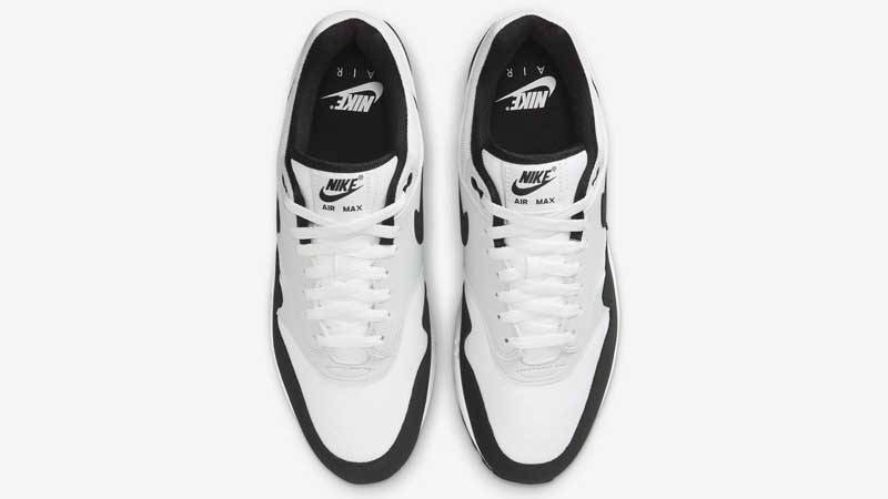 Nike Air Max 1 White Black Middle