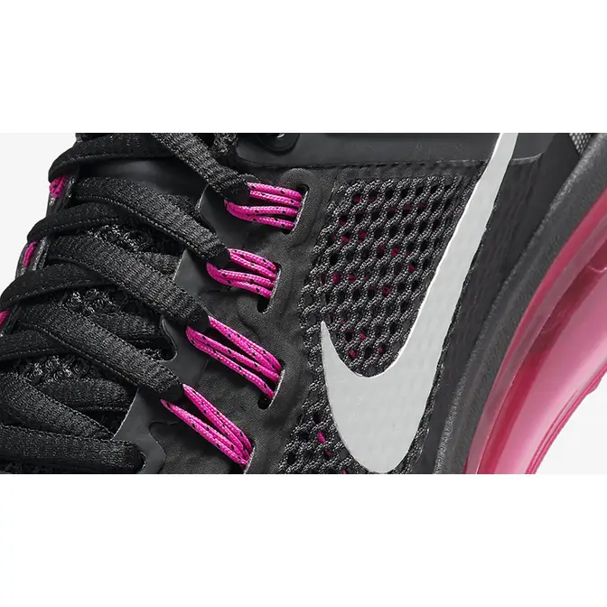 Nike Air Max 2013 GS Black Pink 555753-001 Detail
