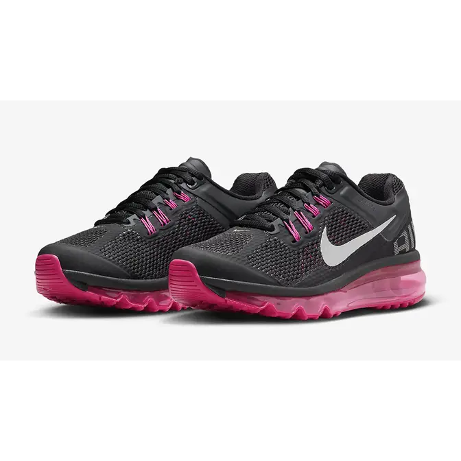 Nike Air Max 2013 GS Black Pink 555753-001 Side