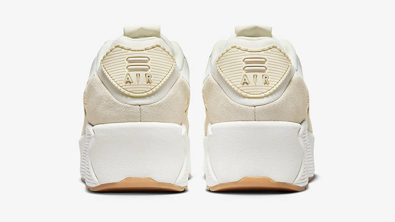 Nike Air Max 90 Double-Stacked Beige Cream FD4328-100 Back