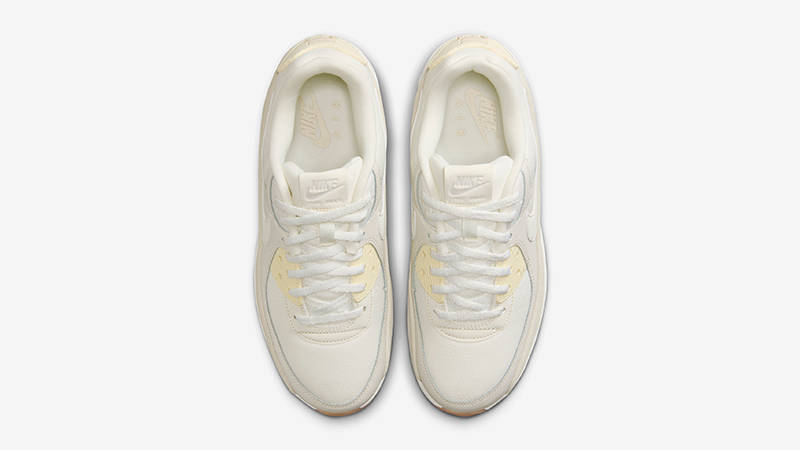Nike Air Max 90 Double-Stacked Beige Cream FD4328-100 Top