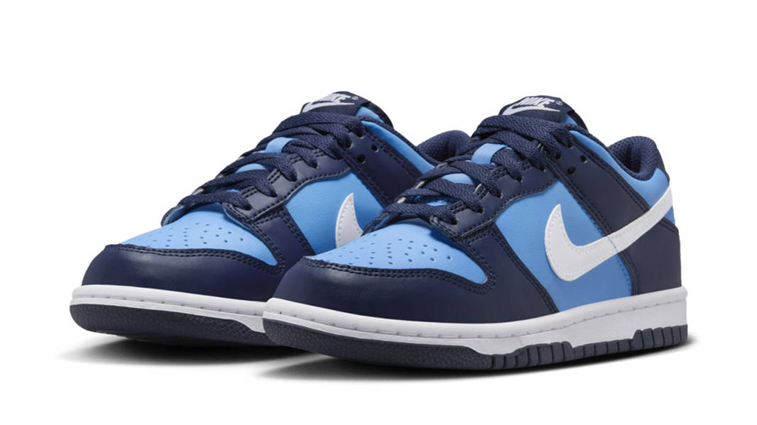 Nike Dunk Low GS Light Blue Navy HF0031-400 Front
