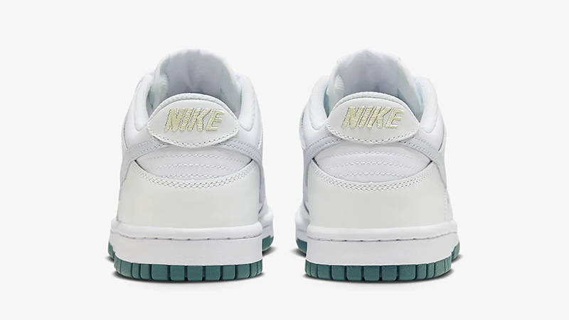 Nike Dunk Low GS White Grey Teal FD9911-101 Back