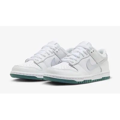 Nike nike air force 1 with fully opaque soles beige blue red on sale White Grey Teal FD9911-101 Side