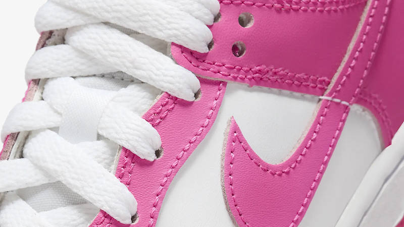 Nike Dunk Low PS Laser Fuchsia FB9108-102 Detail