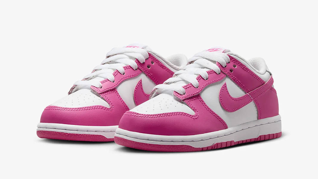 Nike Dunk Low PS Laser Fuchsia FB9108-102 Side