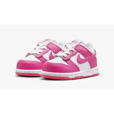 Nike Dunk Low Toddler Laser Fuchsia | Where To Buy | FB9107-102 | The ...