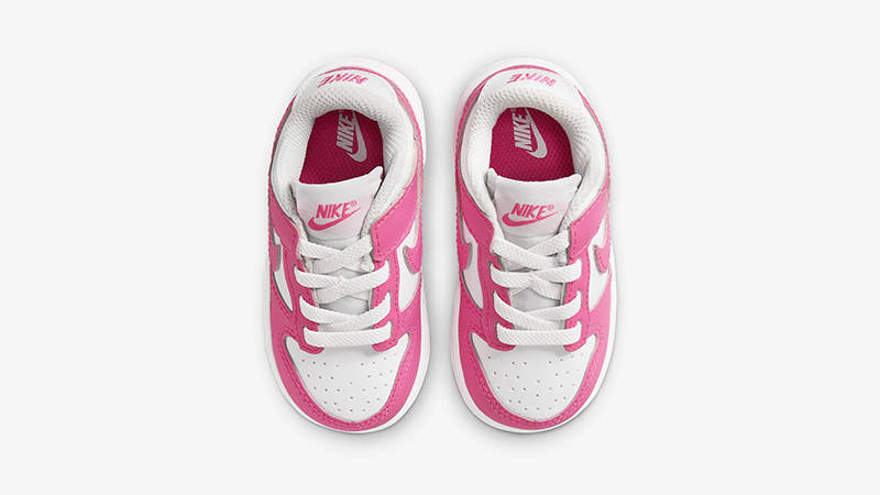 Nike Dunk Low Toddler Laser Fuchsia FB9107-102 Top
