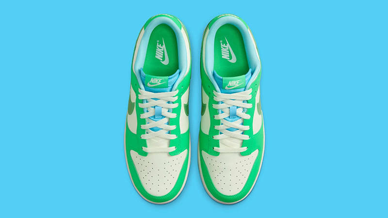 Nike Dunk Low TPU Swoosh Green Sail middle