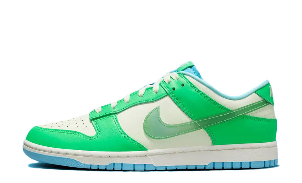 Nike Dunk Low TPU Swoosh Green Sail