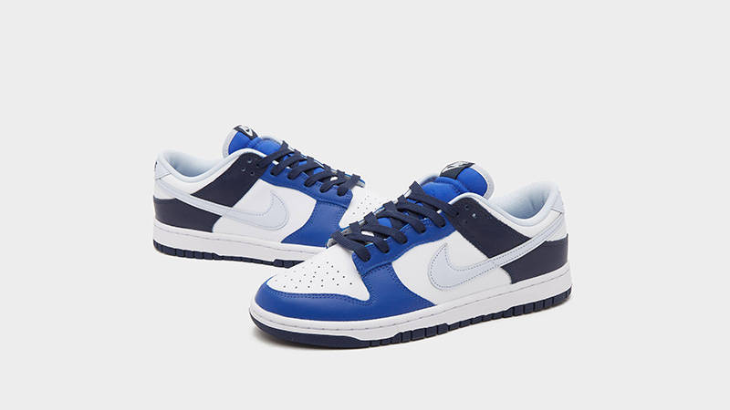 Nike Dunk Low White Game Royal front