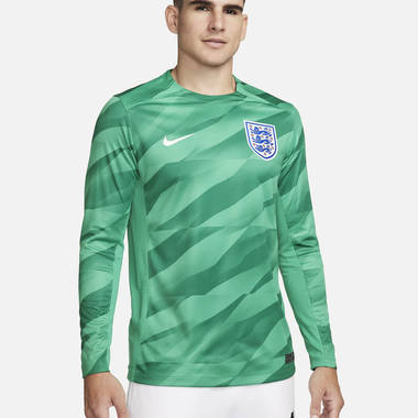 nike england 2023 24 stadium goalkeeper dri fit football shirt hm5509 324 w380 h380