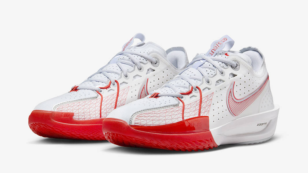 Nike GT Cut 3 White Picante Red | Where To Buy | DV2913-101