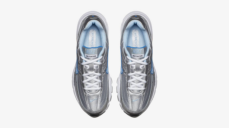 Nike Initiator Metallic Silver Ice Blue 394053-001 Top