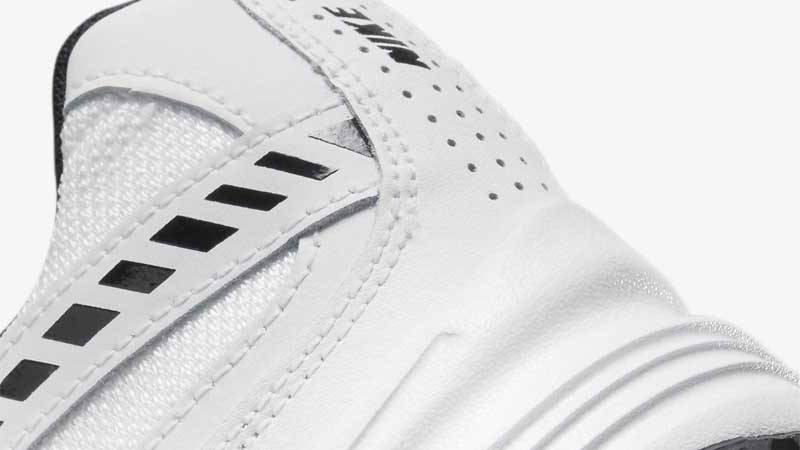 Nike Initiator White Metallic Silver Closeup
