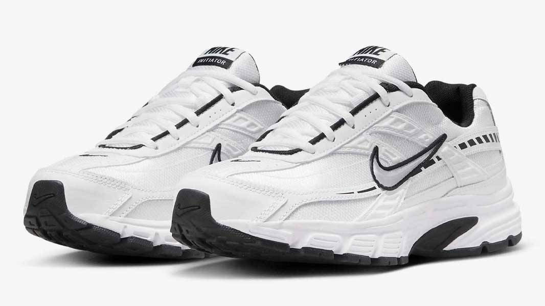Nike Initiator White Metallic Silver Front