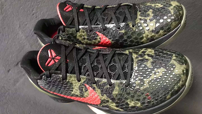 kobe camouflage shoes