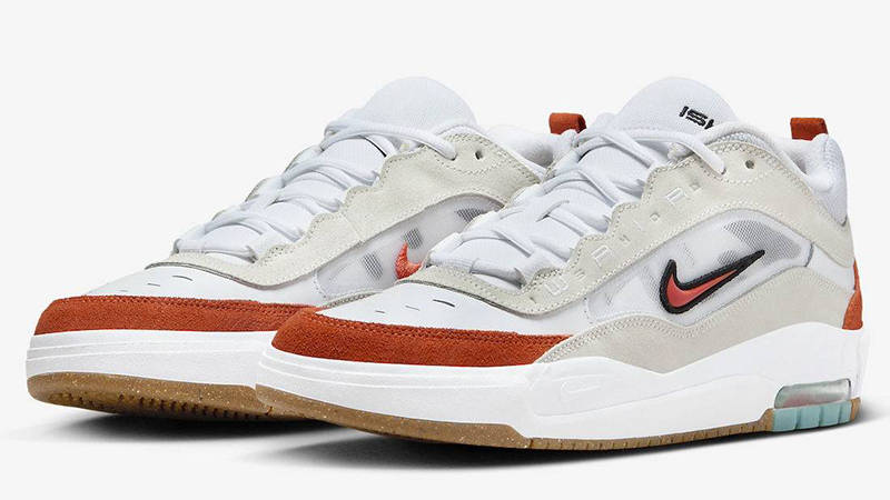 Nike SB Air Max Ishod White Orange front