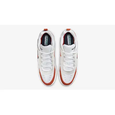 Nike SB Air Max Ishod White Orange middle