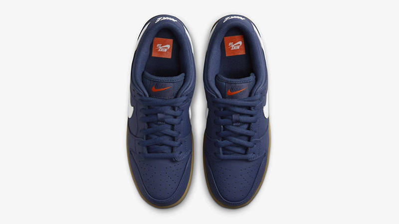 Nike SB Dunk Low Navy White Gum | Where To Buy | FJ1674-400 | The