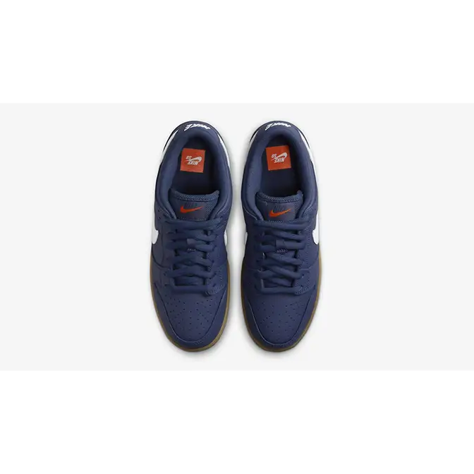 Nike SB Dunk Low Navy White Gum | Where To Buy | FJ1674-400 | The Sole ...