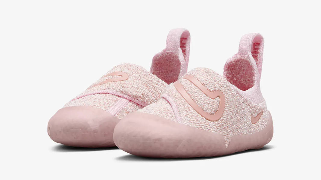 Nike Swoosh 1 Toddler Pink Foam FB3244-600 Side