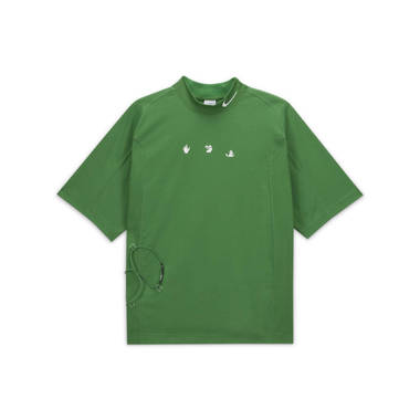 nike x off white short sleeve top green feature w380 h380