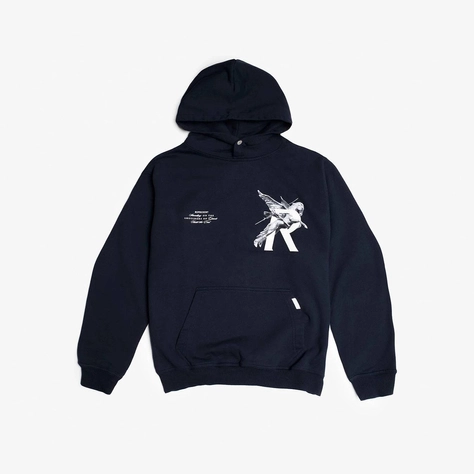 Represent Giants Hoodie Presented by End Midnight Navy Feature