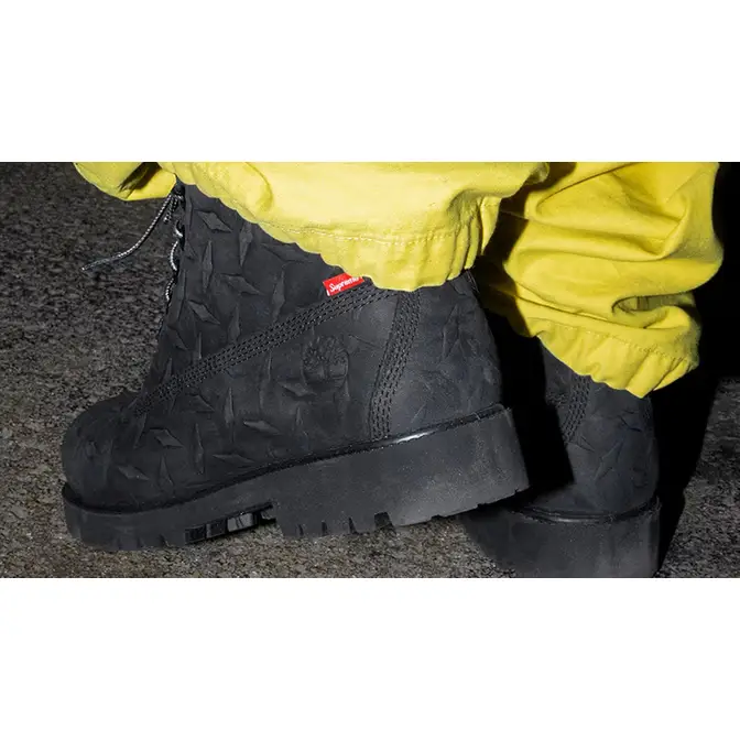 Supreme x Timberland 6 Inch Premium Waterproof Boot Black